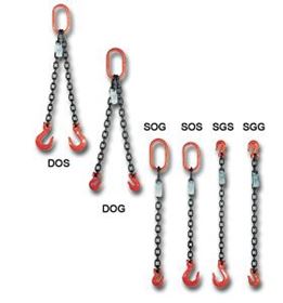 Picture for category Grade 100 Alloy Chain Slings